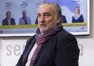 El subdirector de AccessibleEU, José Luis Borau, en la entrevista