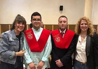 Un momento de la graduación de alumnos con discapacidad intelectual por la Universidad de Valladolid (Fuente: Fundación ONCE)