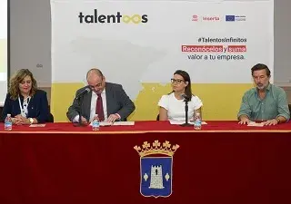 Momento de la presentación del programa 'Talentos' (Fuente: Inserta Empleo)
