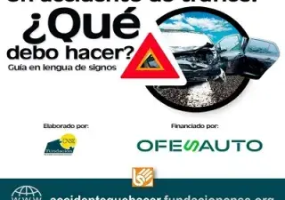 Banner de la Web sobre seguridad vial de la Fundación CNSE