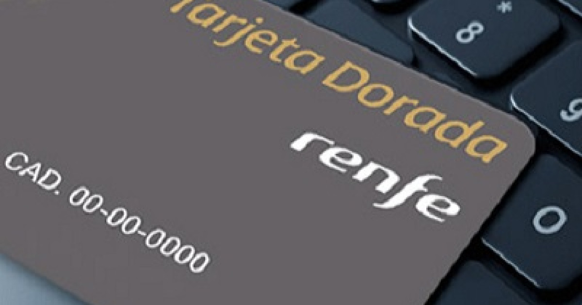Tarjeta Dorada Renfe
