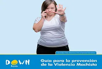 Portada de la guía con una joven hablando por el móvil