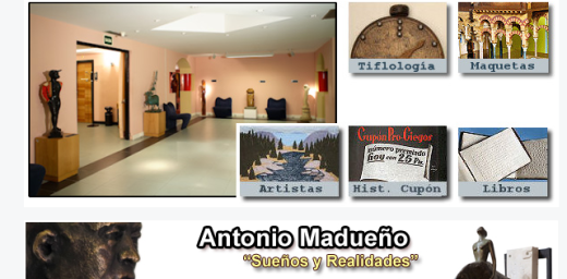 web del museo tiflológico donde tendrá lugar al tactile tour