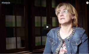 Antonia Escudero en un vídeo explicando en qué consiste la asociación